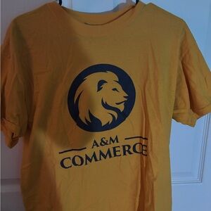 Gildan Yellow A&M Commerce T-Shirt